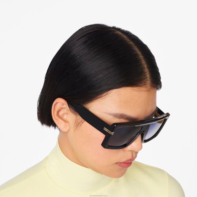 JLX82386 Marc Jacobs ikon rektangulära solglasögon