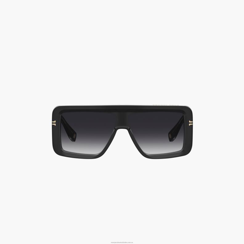 JLX82386 Marc Jacobs ikon rektangulära solglasögon
