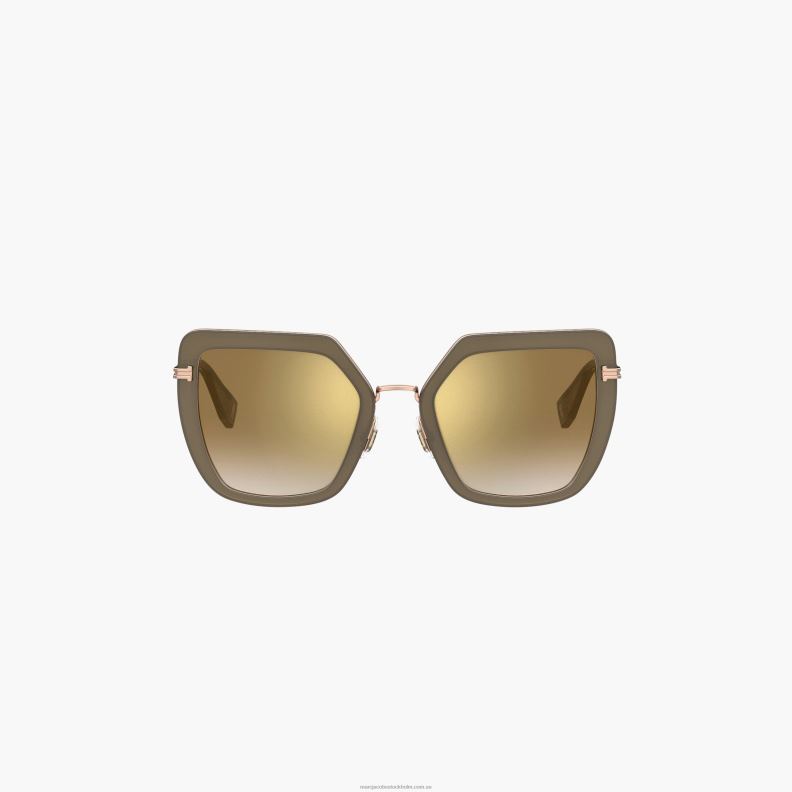 JLX82387 Marc Jacobs ikon överdimensionerade fjärilssolglasögon