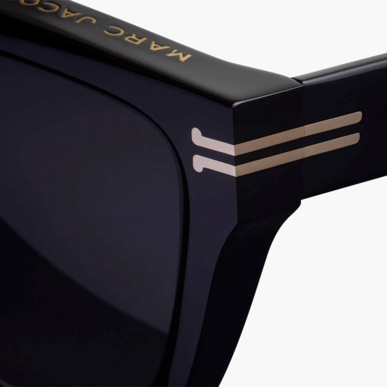 JLX82388 Marc Jacobs ikon kant överdimensionerade fyrkantiga solglasögon