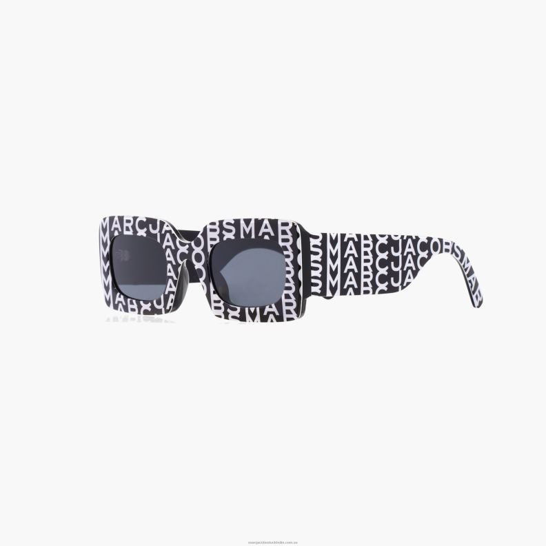 JLX82391 Marc Jacobs monogram rektangulära solglasögon