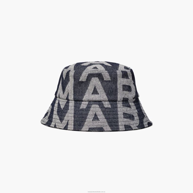 JLX82393 Marc Jacobs denim-hinkhatten i monogram