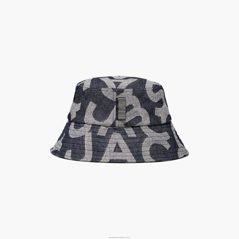 JLX82393 Marc Jacobs denim-hinkhatten i monogram