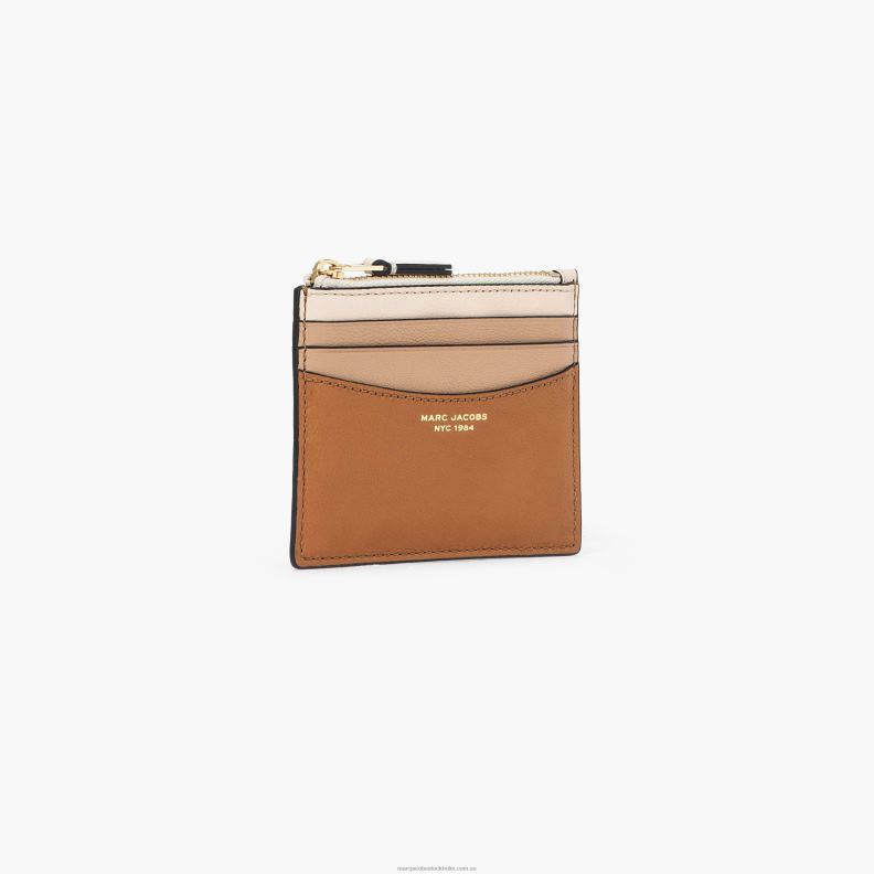 JLX82329 Marc Jacobs det smala 84 colorblock zip-kortfodralet