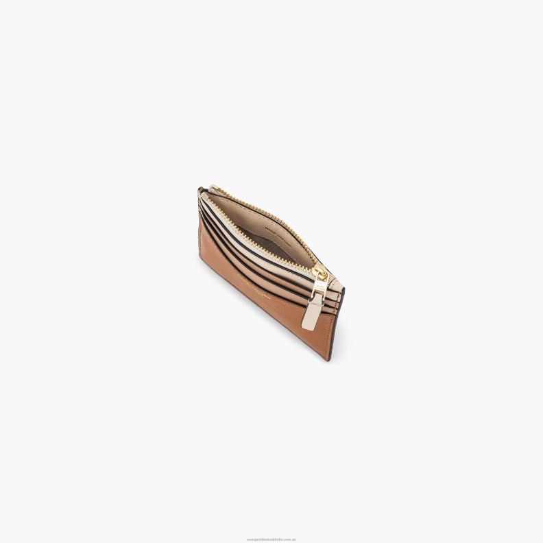 JLX82329 Marc Jacobs det smala 84 colorblock zip-kortfodralet