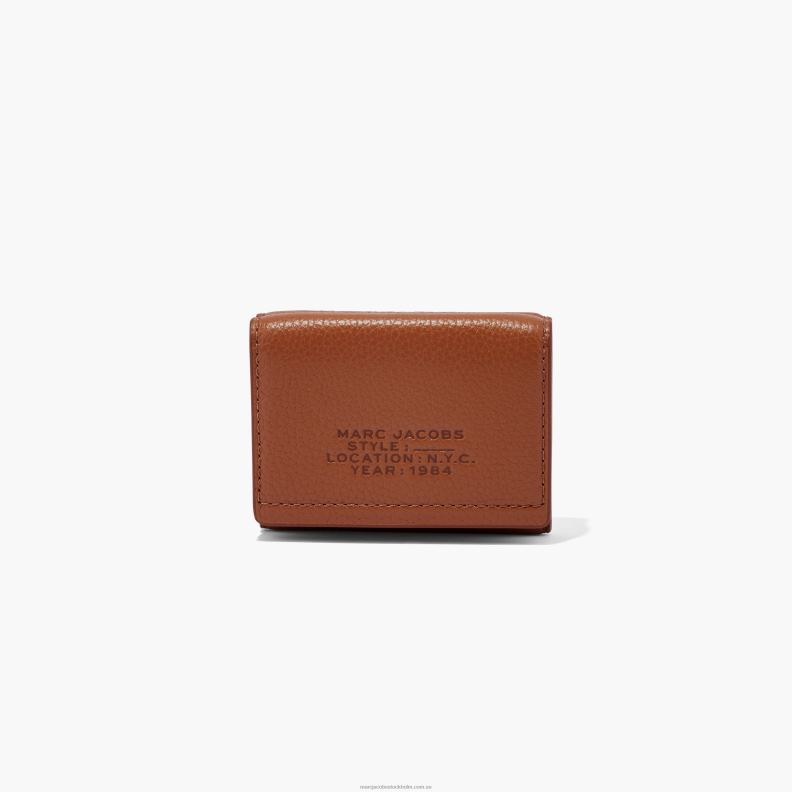 JLX82233 Marc Jacobs den medium trefaldiga plånboken i läder