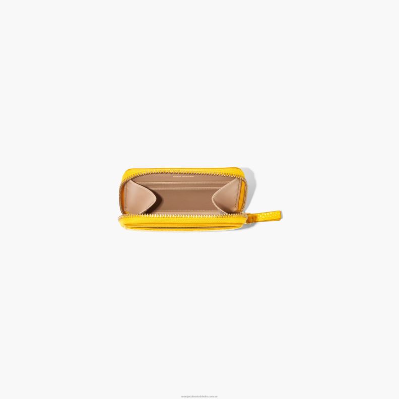 JLX82270 Marc Jacobs läderdragkedjan runt plånboken