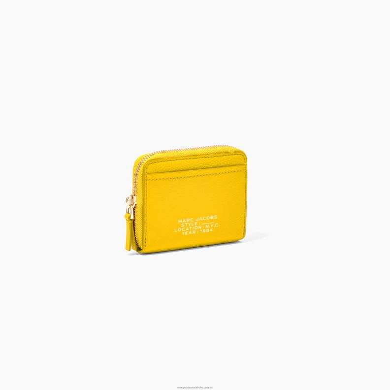JLX82270 Marc Jacobs läderdragkedjan runt plånboken