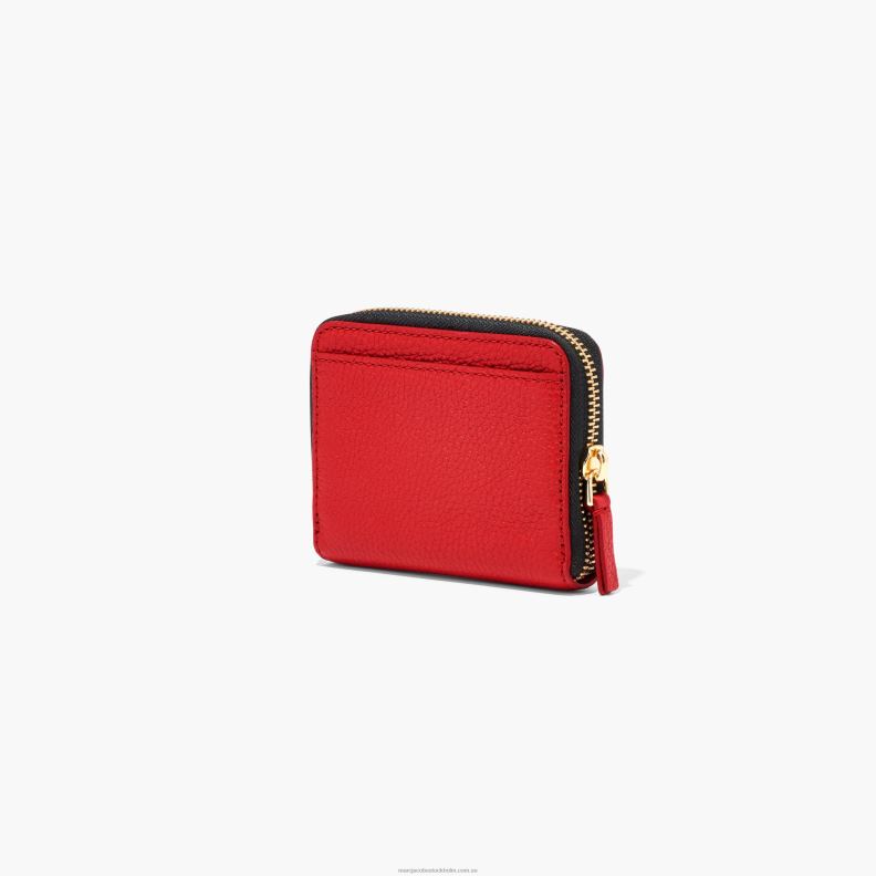 JLX82289 Marc Jacobs läderdragkedjan runt plånboken
