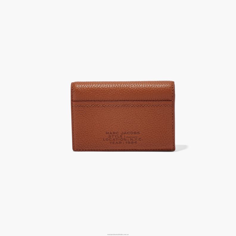 JLX82292 Marc Jacobs den lilla bifoldiga plånboken i läder