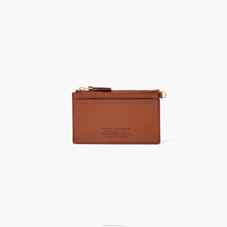 JLX82294 Marc Jacobs den övre dragkedjan i läder