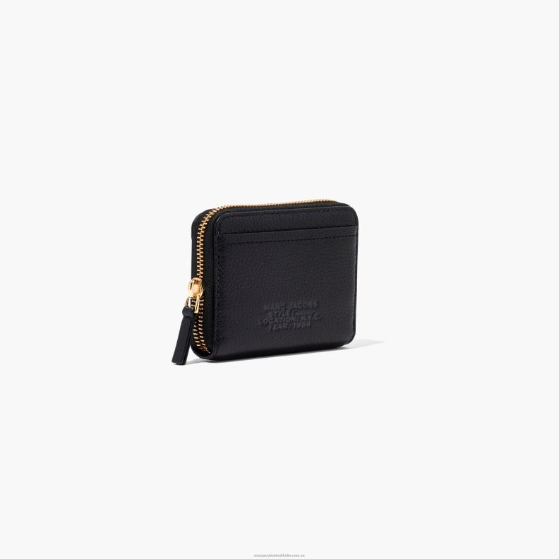 JLX82296 Marc Jacobs läderdragkedjan runt plånboken