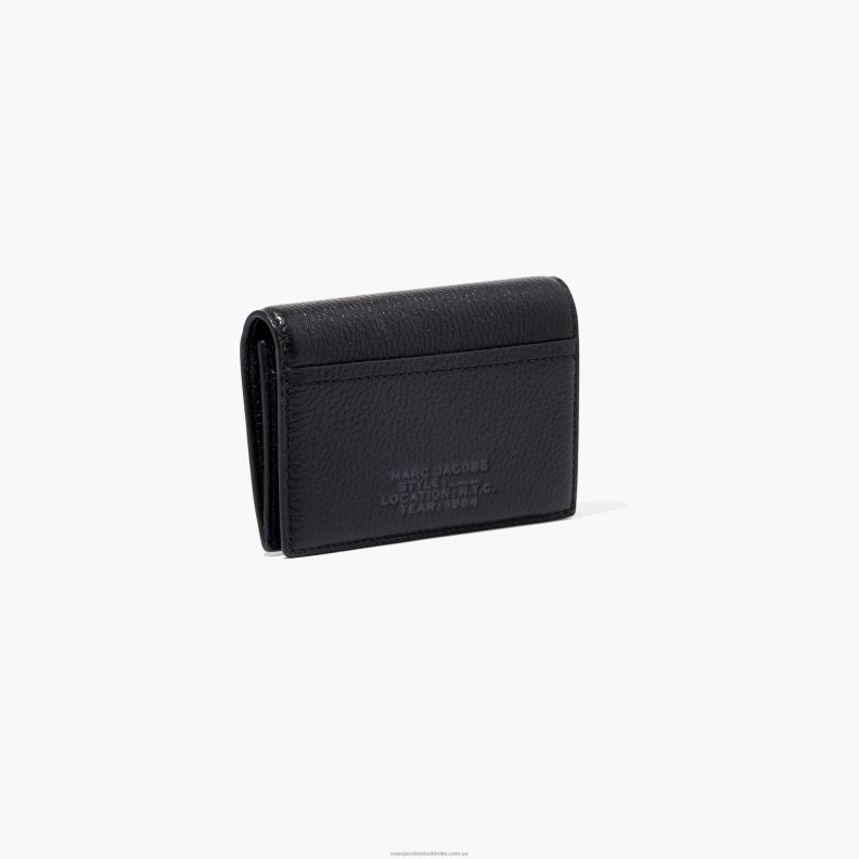 JLX82297 Marc Jacobs den lilla bifoldiga plånboken i läder