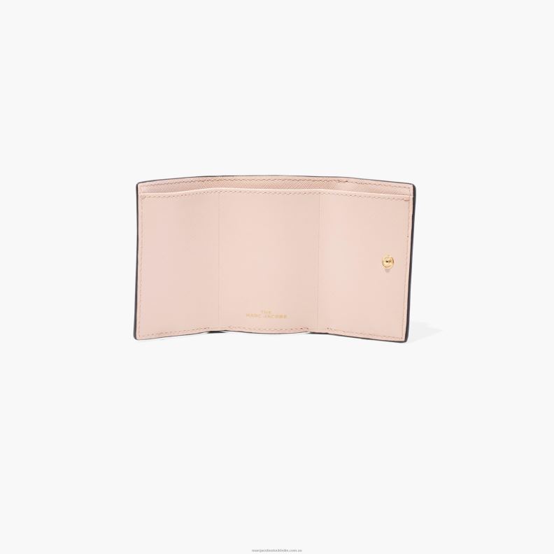 JLX82318 Marc Jacobs snapshot mini trifold-plånboken