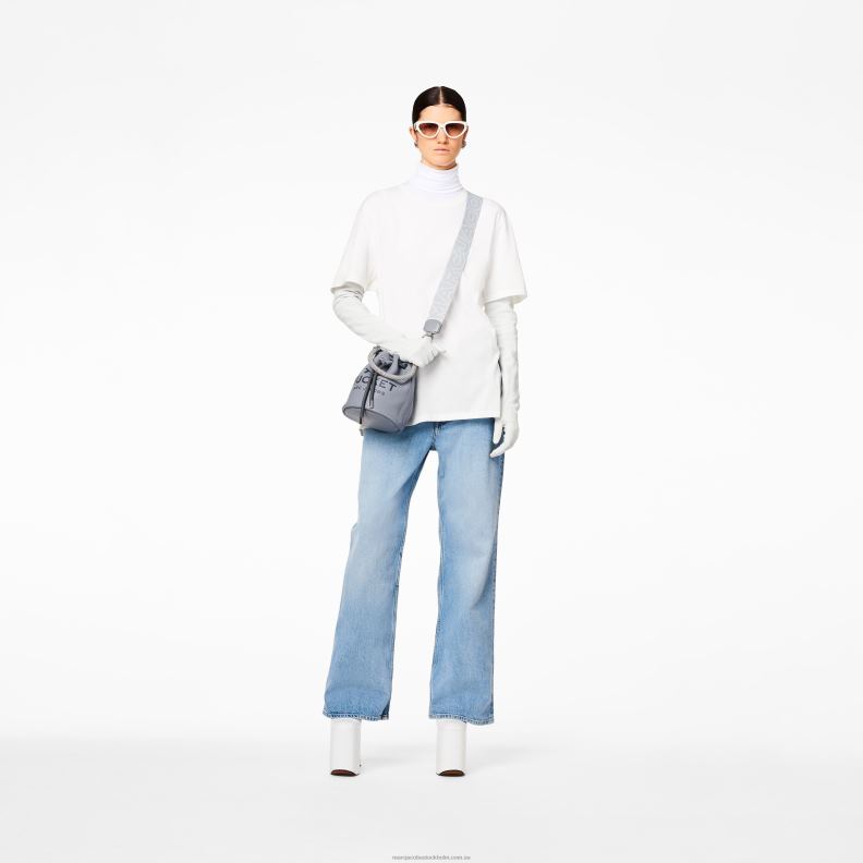 JLX82347 Marc Jacobs vävbandsremmen med konturlogotypen