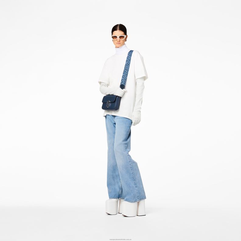 JLX82357 Marc Jacobs vävbandsremmen med konturlogotypen
