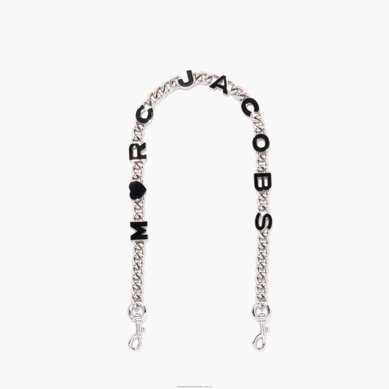 JLX82364 Marc Jacobs hjärtat charm kedja axelrem