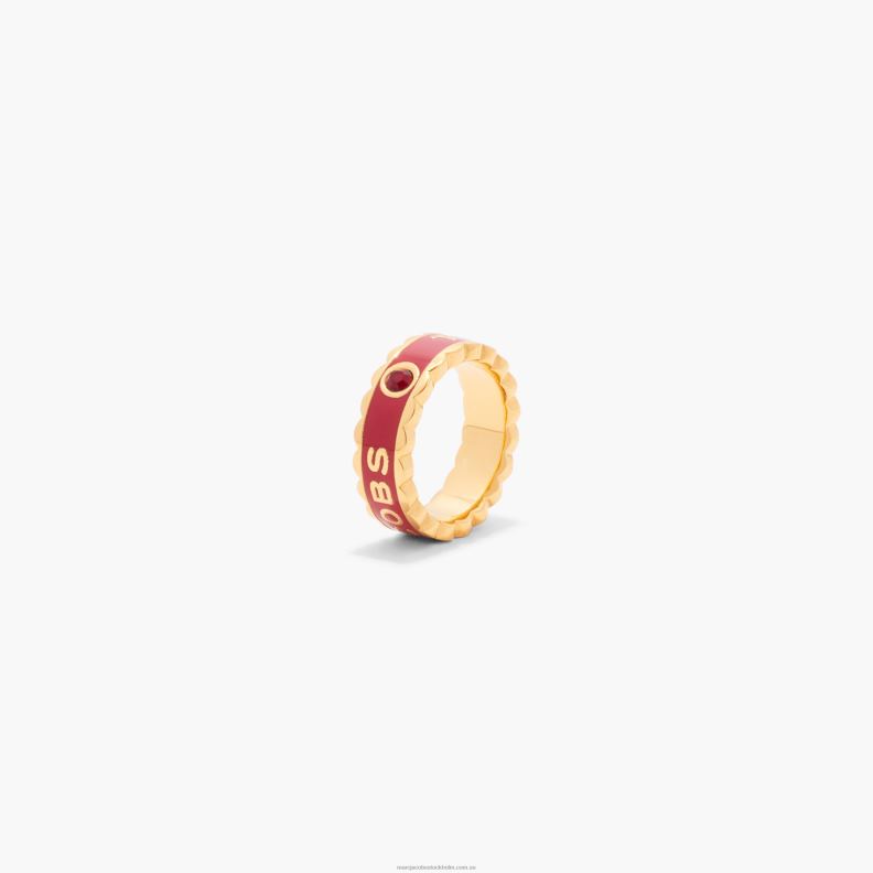JLX82469 Marc Jacobs pilgrimsmussla medaljongringen