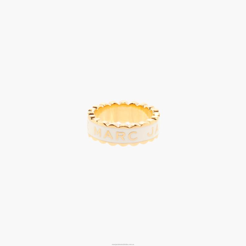 JLX82470 Marc Jacobs pilgrimsmussla medaljongringen